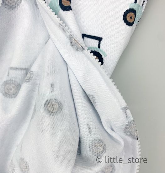 Пеленальный кокон Тракторы