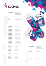 Батарейка AG 4 (377) LR 626. LR 66 Космос AG4 (10шт)