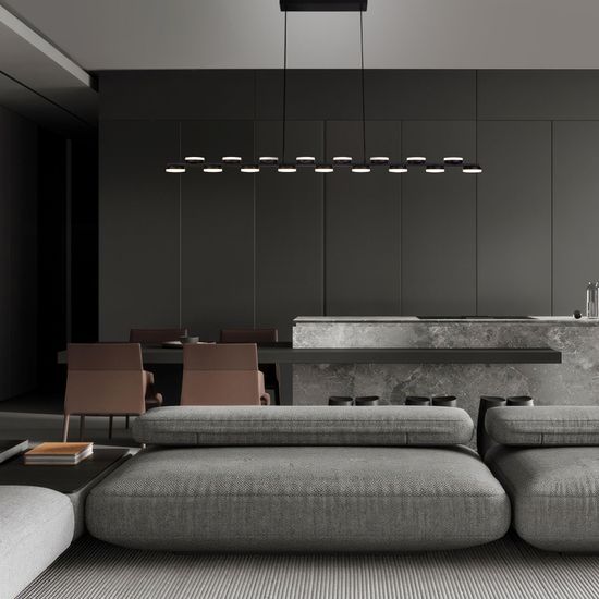 90332/17 / подвесной светильник / черный