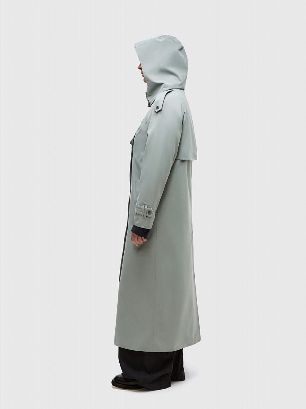 Тренч женский ILIM NORPPA зеленый шалфей