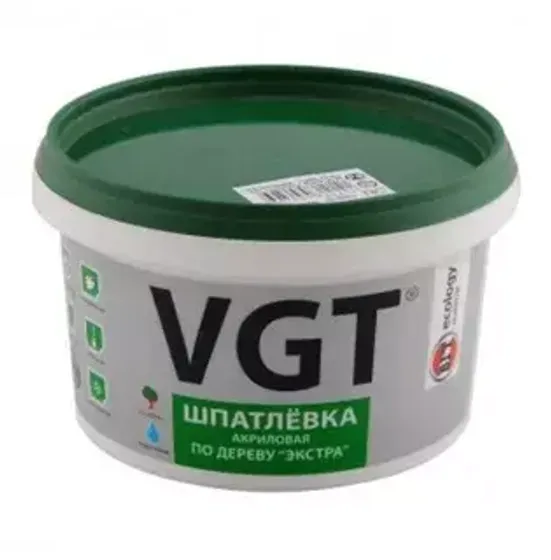 Шпатлевка по дереву Экстра Венге 1кг VGT