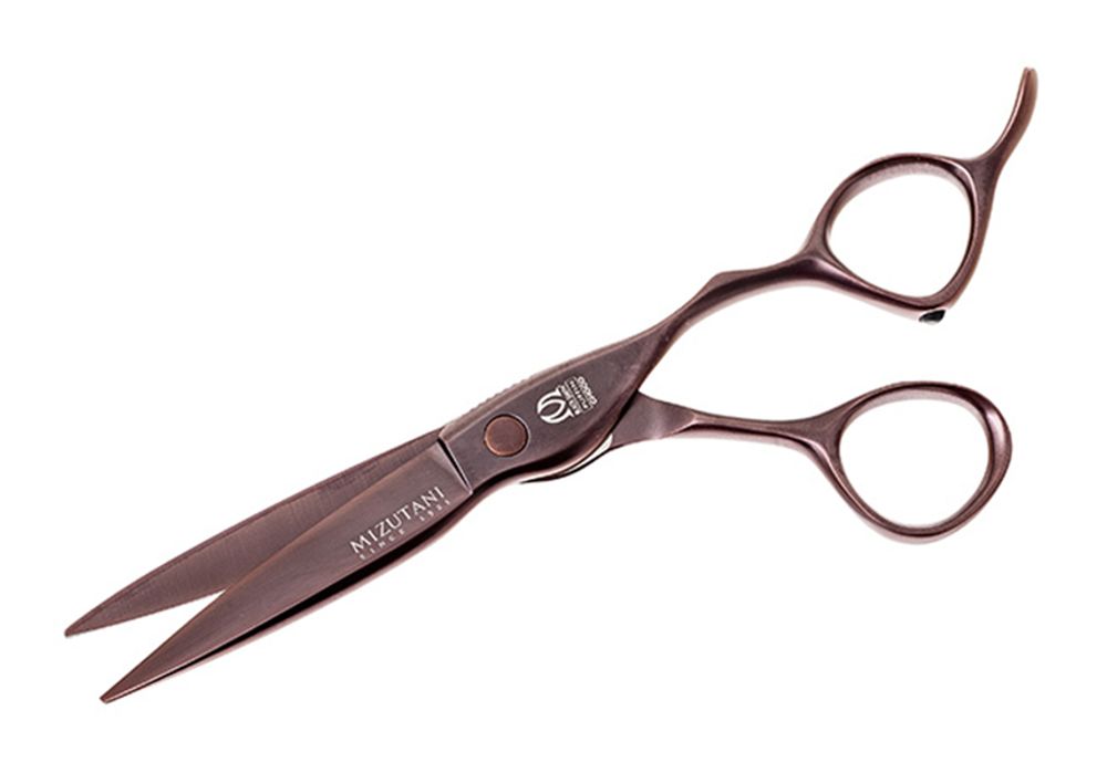 Ножницы прямые Mizutani BLACK-SMITH FIT PUFF CH, 6.0˝