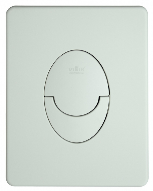 Кнопка ПНЕВМА. для инсталляции с ОВАЛ. клав.  ▊ (БЕЛЫЙ)  ViEiR  (20/1шт)