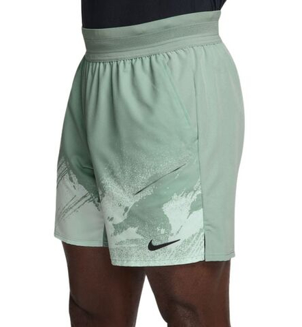 Теннисные шорты Nike Court Paris Slam Dri-Fit Tennis - steam/barely green/black