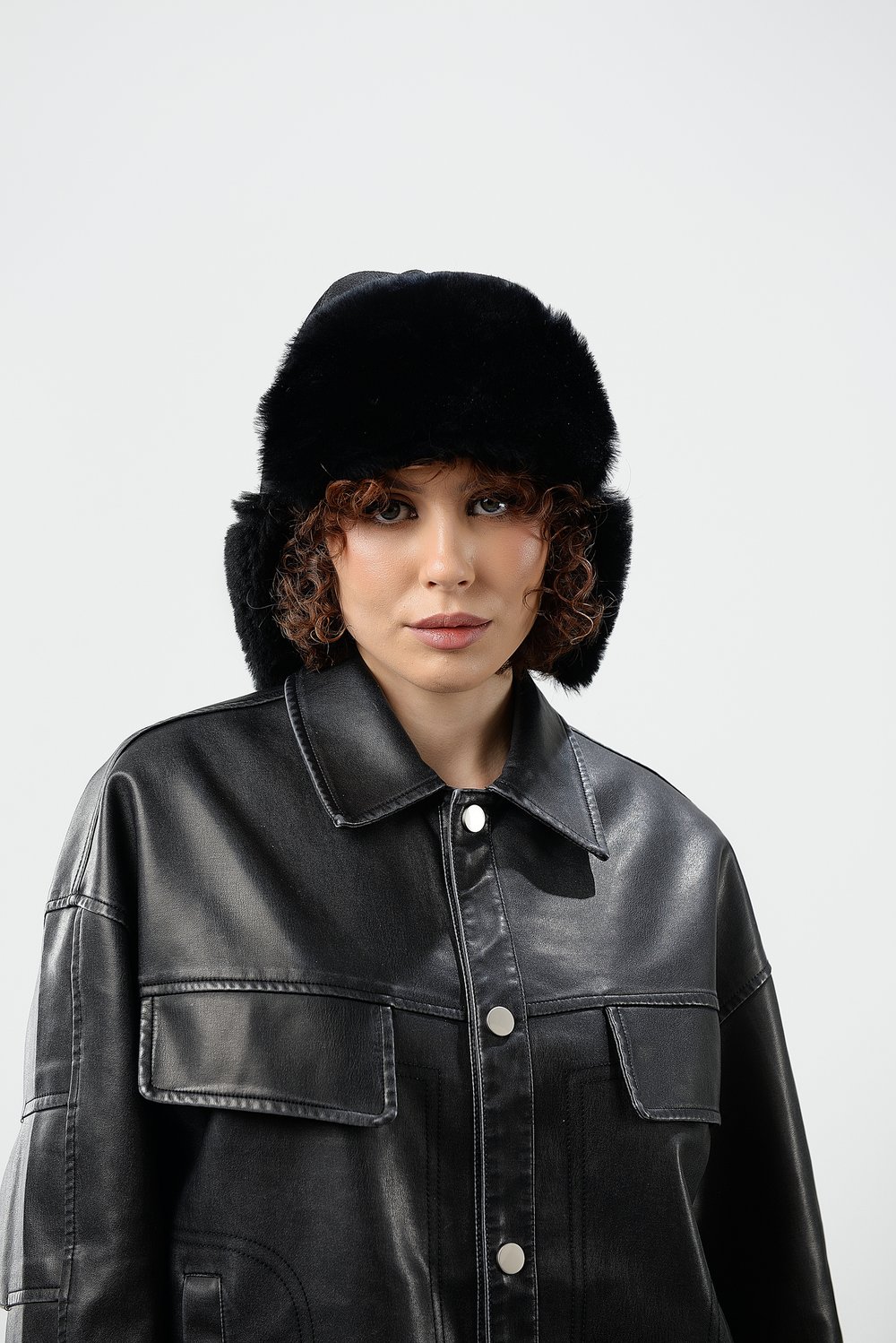 Меховая шапка