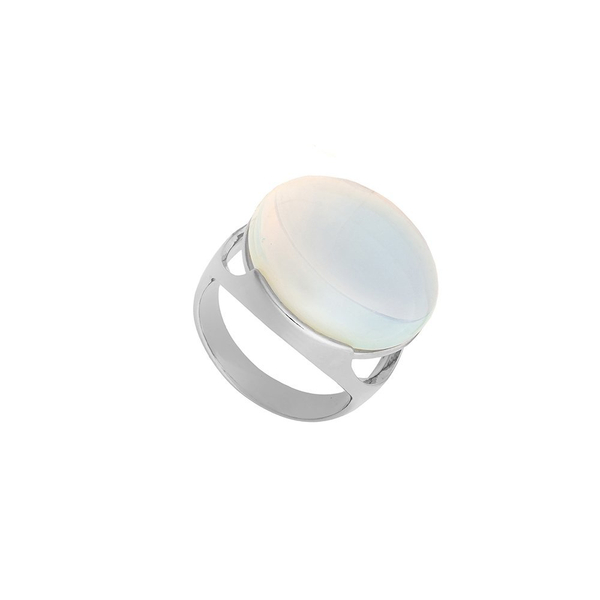 Кольцо Possebon Pearl Opaline 18.5 мм K1977.1/18.5 BW/S