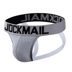 Мужские трусы джоки серые JOCKMAIL JM4038-3