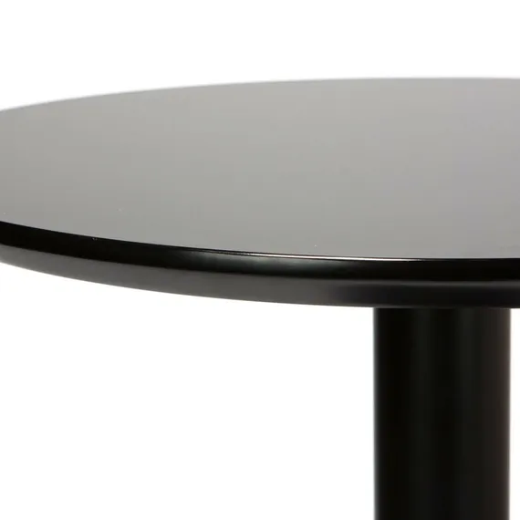 Барный стол Calgary Ø60х110 см, черный меламин