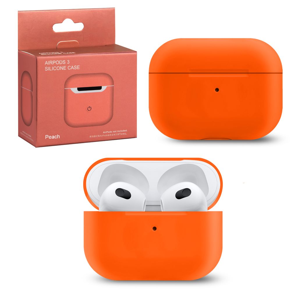 Чехол для AirPods 3 Slim Peach