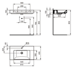 Умывальник Ideal Standard STRADA K078801