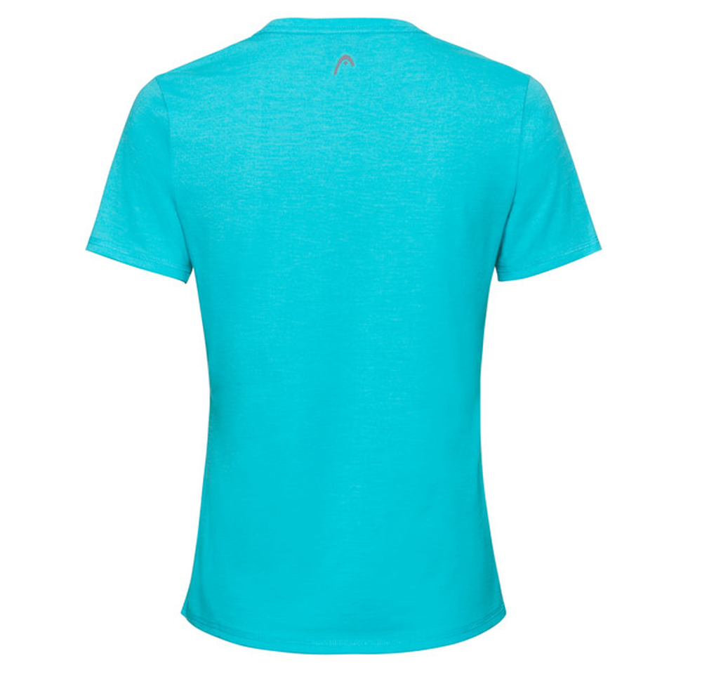 Женская теннисная футболка Head Club Lara T-Shirt - aqua