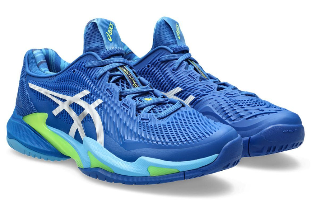 Мужские кроссовки теннисные Asics Court FF 3 Novak - tuna blue/white