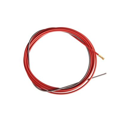 Направляющая спираль ( стальной лайнер) ø1,0-1.2 на 3м (красный)