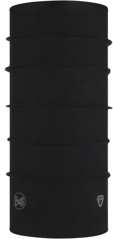 Тонкая зимняя бандана-трансформер Buff Thermonet Solid Black Фото 1