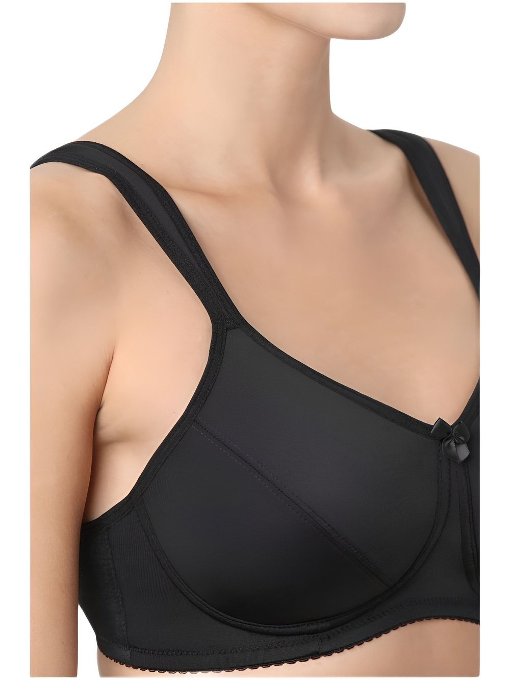 Бюстгальтер для фиксации экзопротеза молочной железы 80A, карман справа, Белый