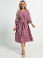 Платье Джасти (серо-розовое) П15723-4М LT Collection