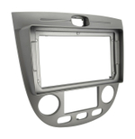 Комплект рамки с разъёмами 9" Chevrolet Lacetti хетч климат серебро - Car-Smart 3038CL