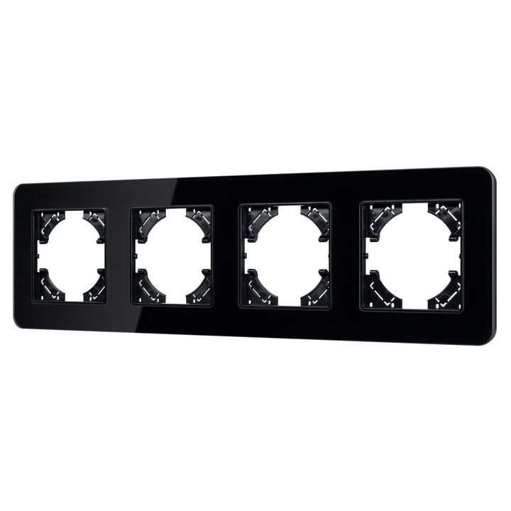 Рамка стеклянная FRM-OMALI-GS-4-BK Arlight 049701