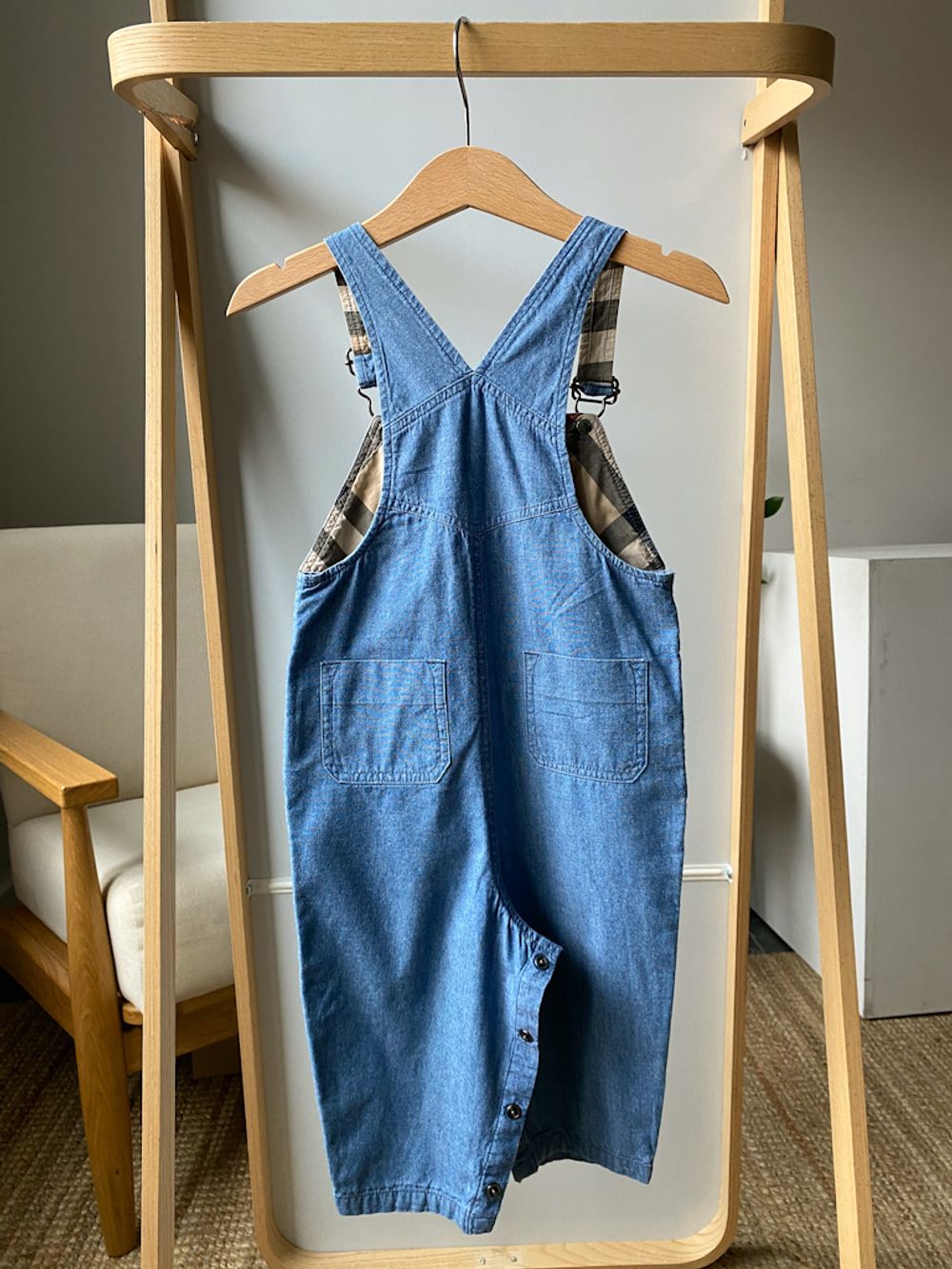 Джинсовый комбинезон Burberry, 86