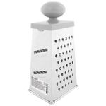 Терка 4 грани 23х11х8,5 см, белая жесть, САМАЯ УДОБНАЯ РУЧКА, BOOMHOUSE (БумХаус), 701857