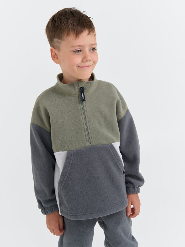 Олимпийка флисовая Колор блок 