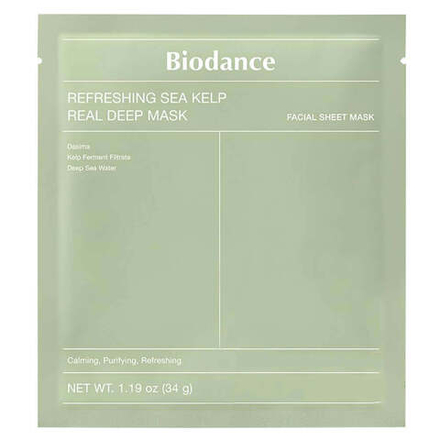 Biodance Refreshing Sea Kelp Real Deep Mask 34g