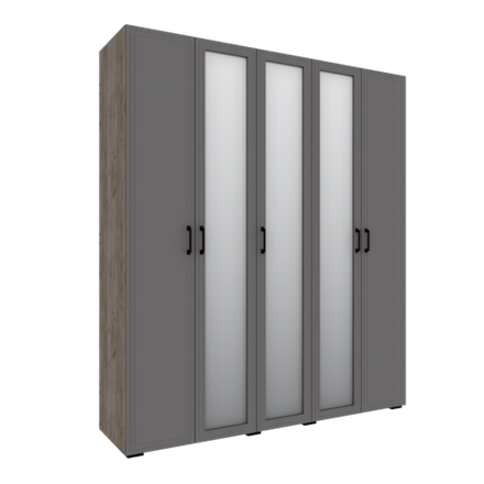 Шкаф с 3 ящиками внутри с зеркалом Бруклин 200Ш