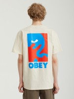 Мужская Футболка Obey Cropped Icon