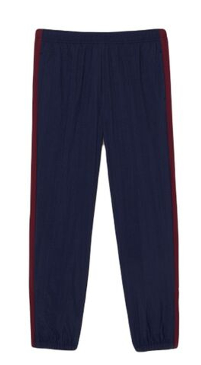 Штаны для мальчика теннисные Lacoste Unisex Colorblock Sweatpants - navy blue