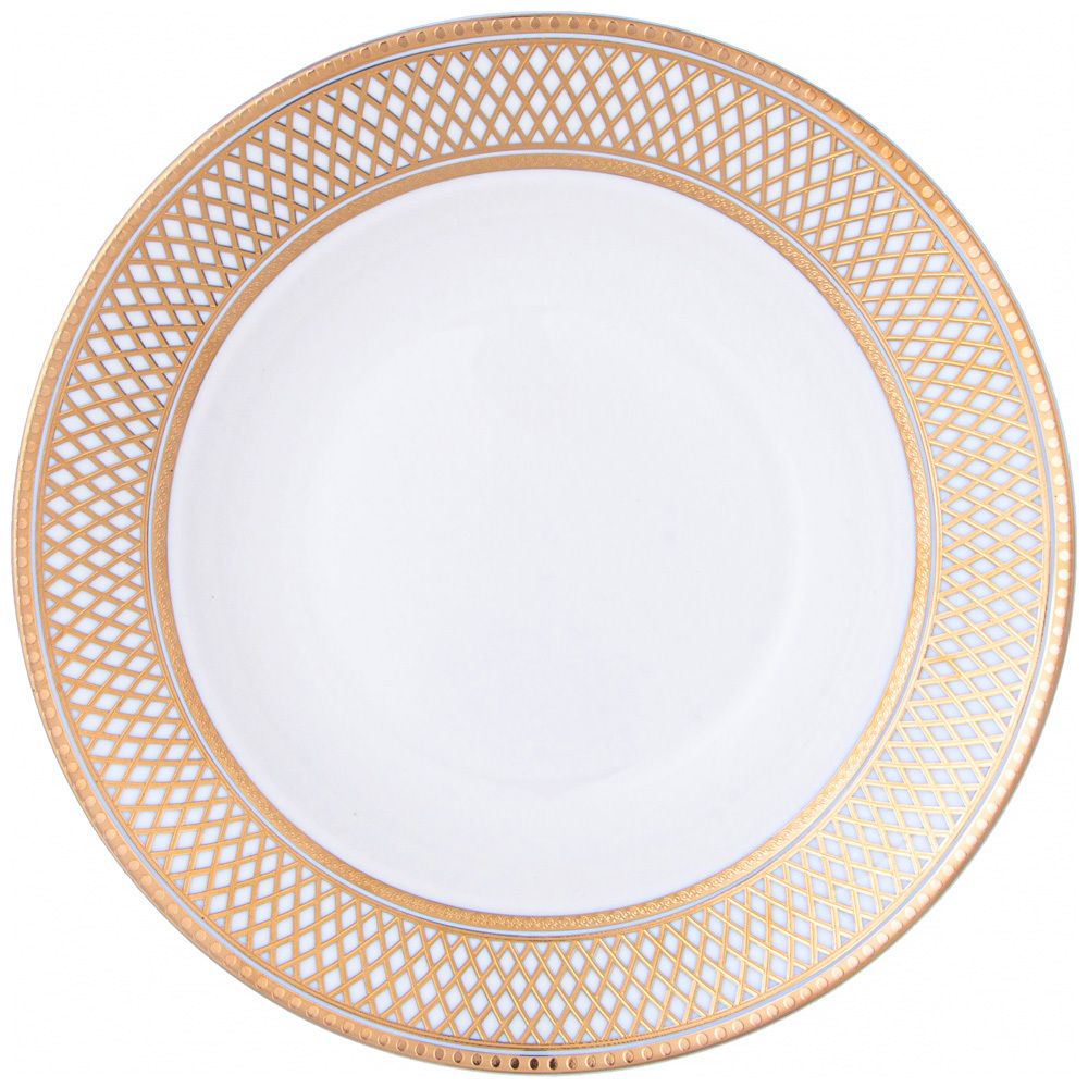 СТОЛОВЫЙ СЕРВИЗ LEFARD "ЗОЛОТАЯ СЕТКА" НА 6 ПЕР. 23 ПР. (КОР=1НАБ.)