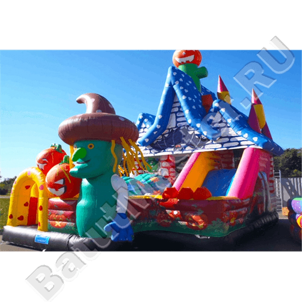 Детский надувной батут "Ведьмочка"