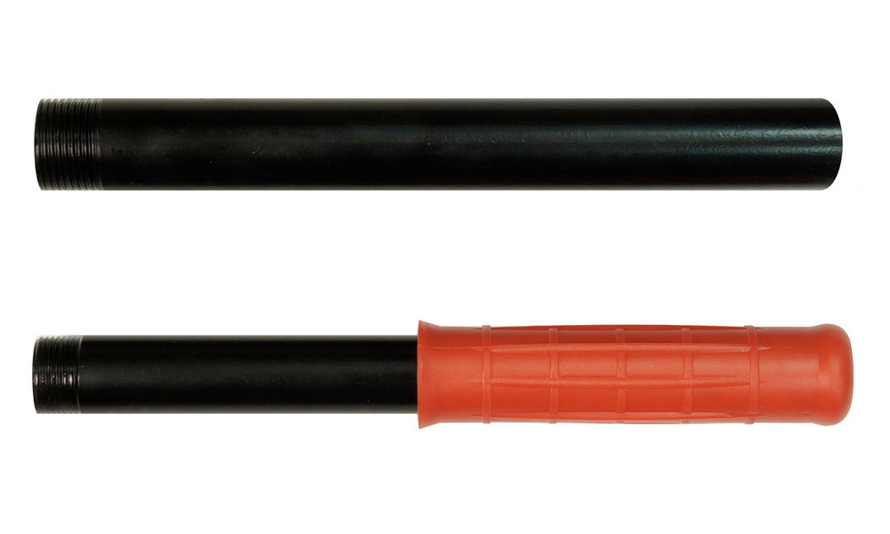 Набор клуппов трубных 3/8"-1/2"-3/4"-1"- 1 1/4" с адаптером