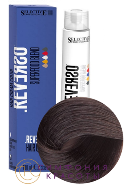 5.06 "Reverso Hair Color"Светло-каштановый "Семена чиа"100мл