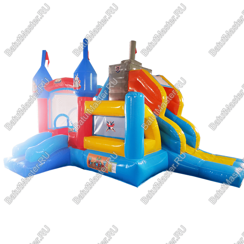 Коммерческий надувной батут "Цитадель"