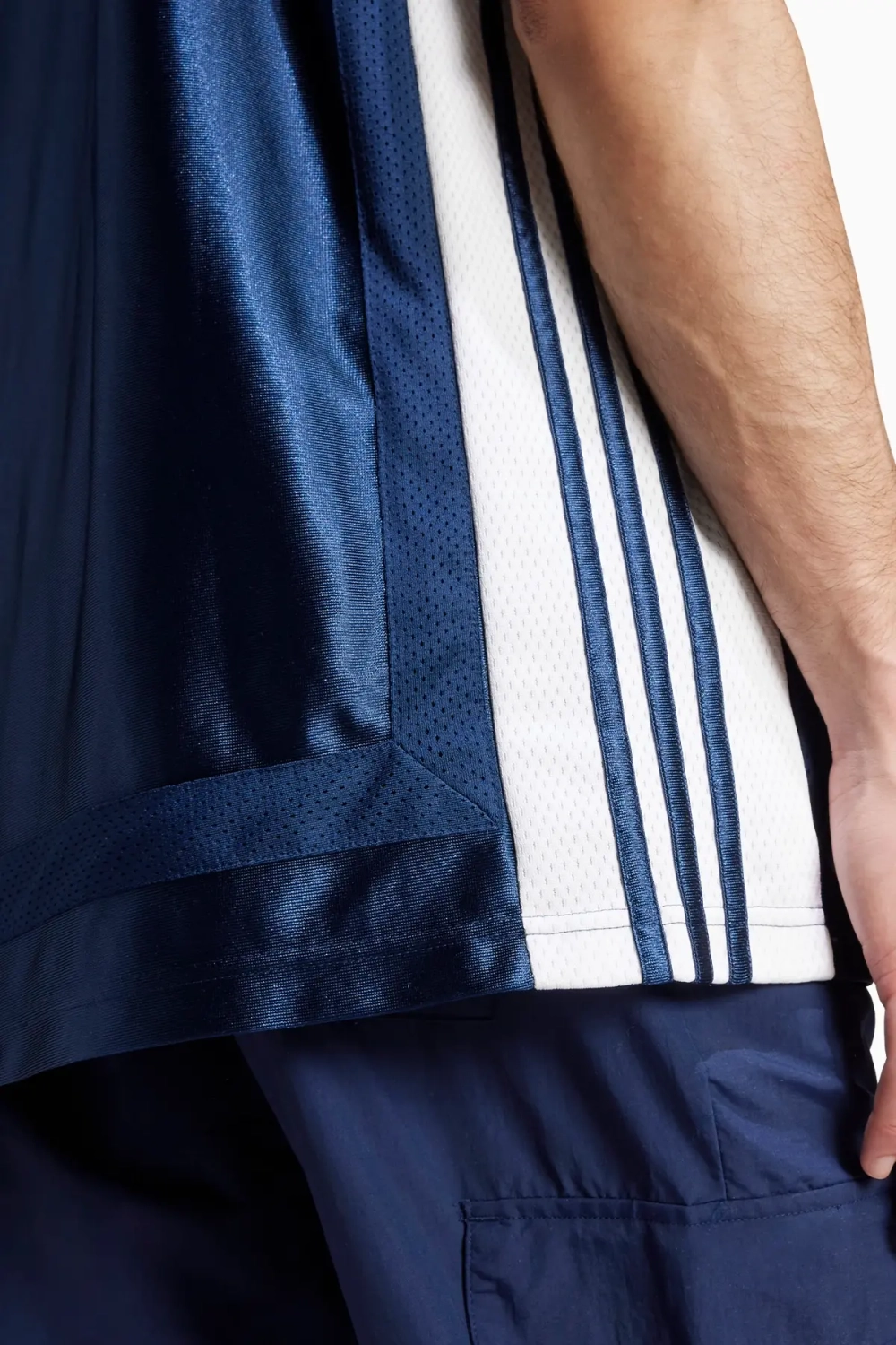 Футболка adidas Adibreak Jersey - темно-синий