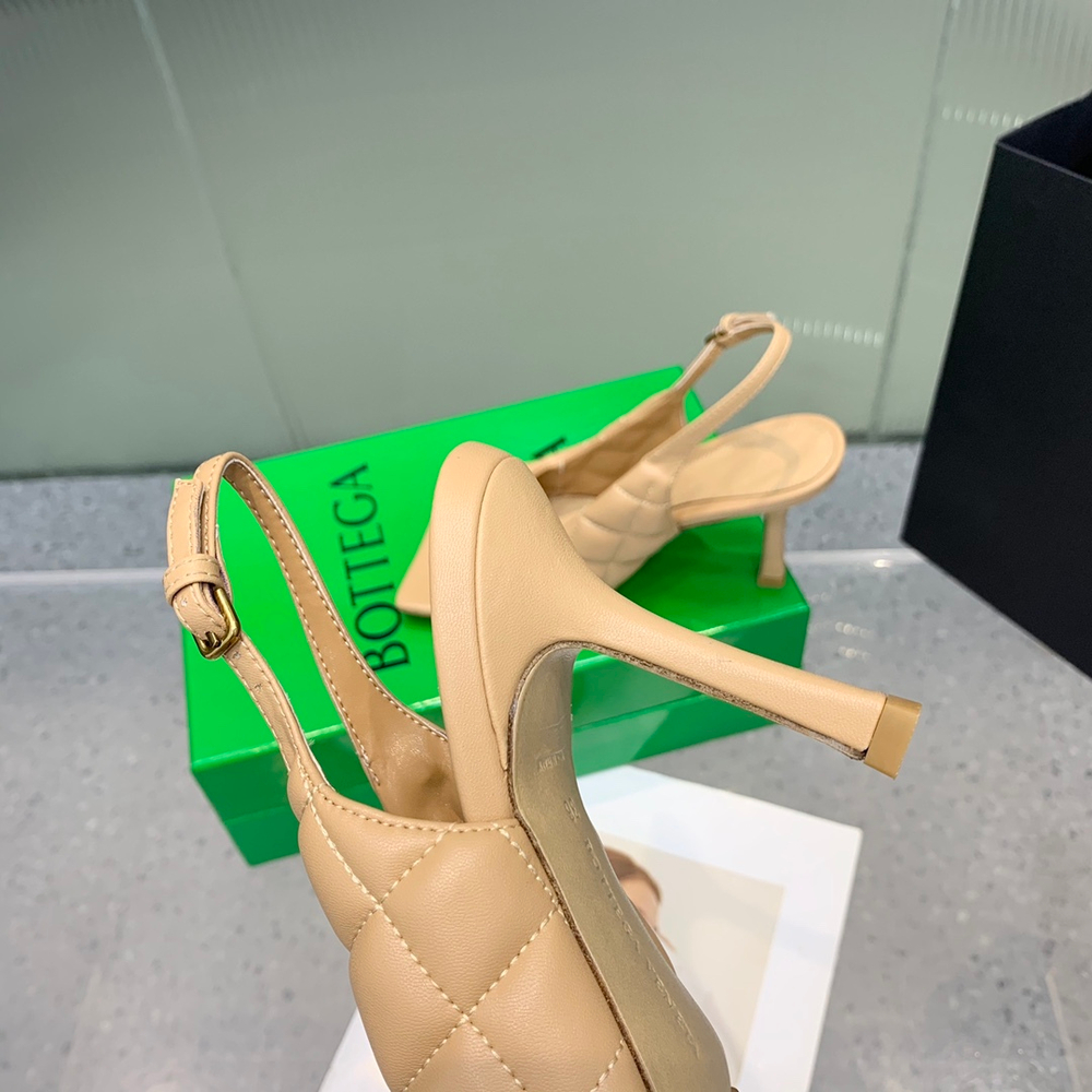Bottega Veneta Padded Slingback Sandal
