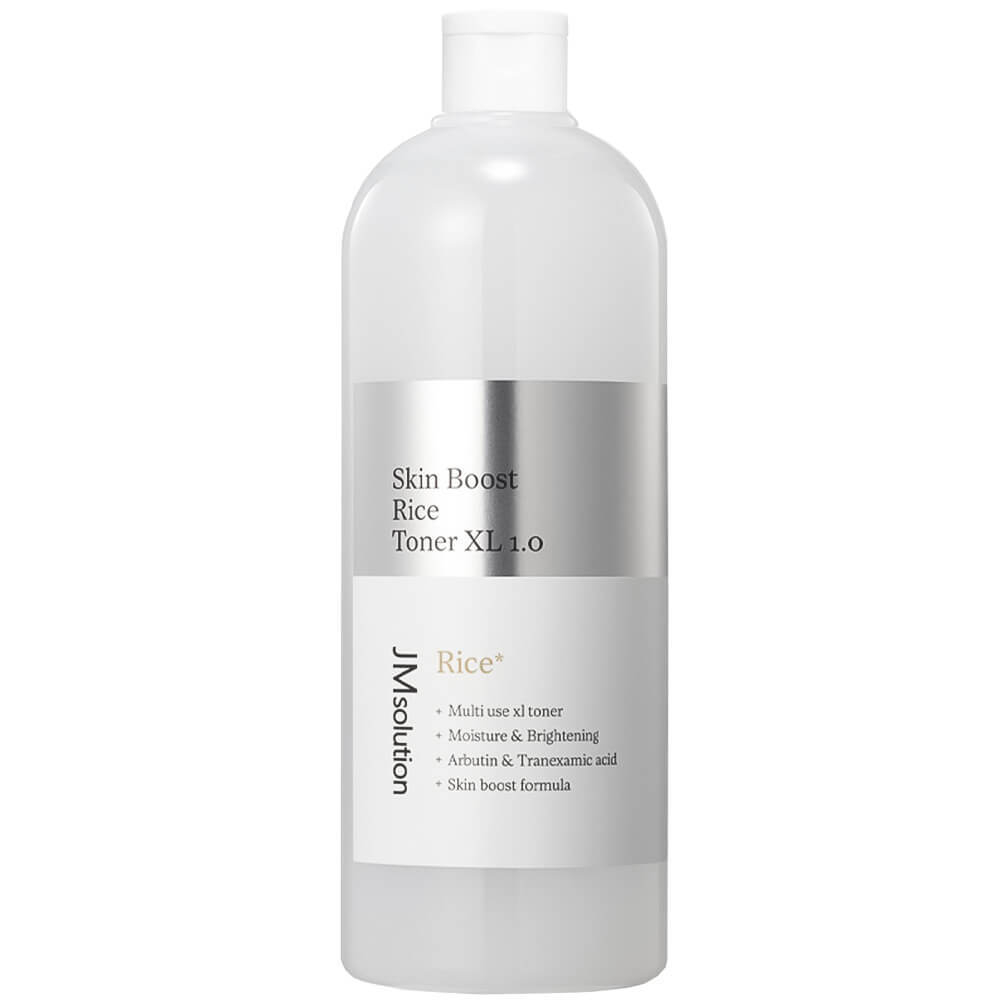 Тонер с экстрактом риса JMsolution Skin Boost Rice Toner XL 1.0, 600 мл