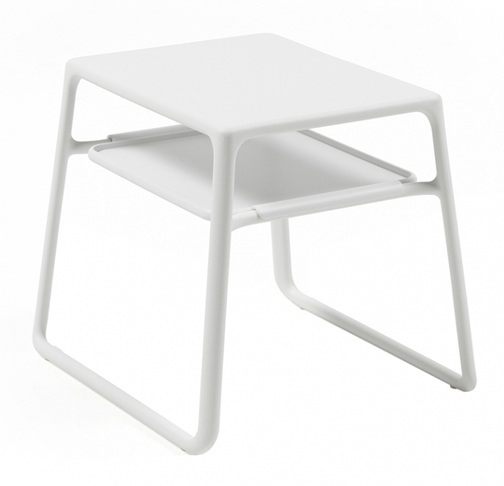 Столик пластиковый для лежака Nardi Pop, белый