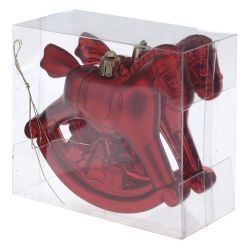 GAEM Набор из 2шт, Украшение новогоднее "Лошадка", L11 W5 H10 см