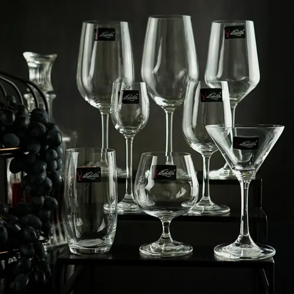 Бокал для вина 450 мл хр. стекло Bistro "Edelita" d 6 см h24,5 см P.L. - BarWare [6]