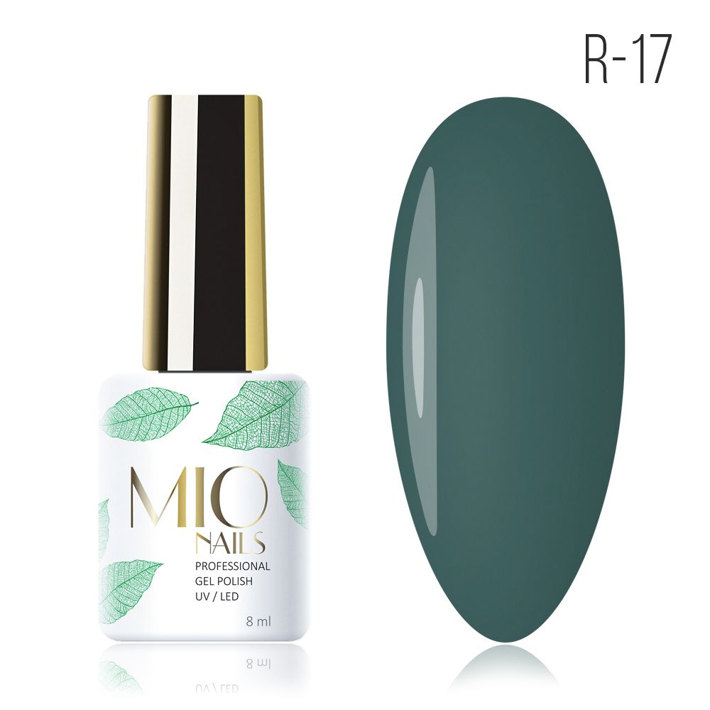 Mio Nails R-17 Голубая ель, 8 мл