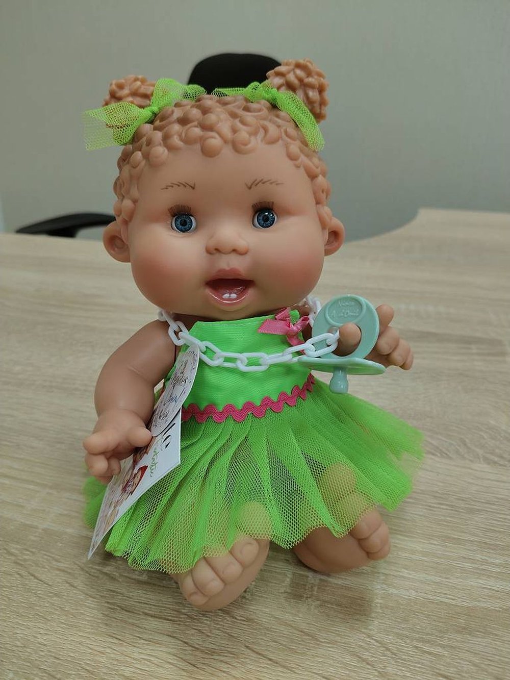 Уценка Пупс Nines 26см PEPOTE с закрывающими глазками (N814G)