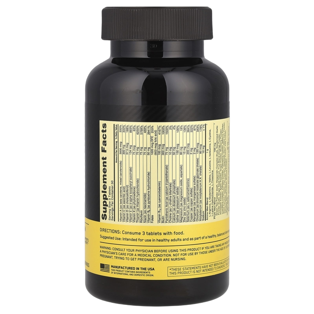 Optimum Nutrition Opti-Men 150 таблеток, Мультивитамины для Мужчин