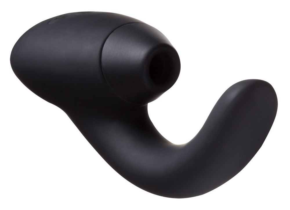 Чёрный стимулятор 2-в-1 для женщин Womanizer InsideOut
