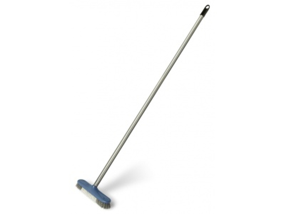 Щетка-скраббер для чистки пола ФАНГО с черенком колор