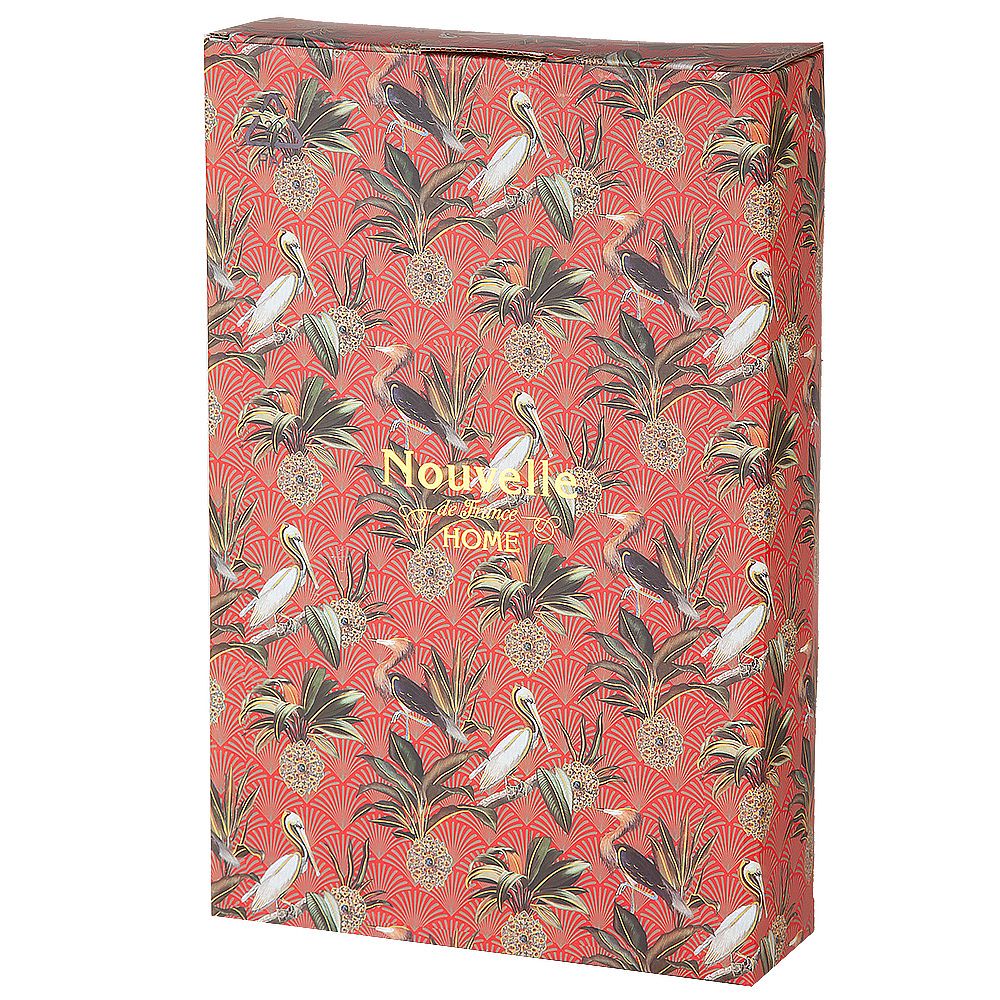 Поднос сервировочный "Casablanca" 34,5*23,5*1,3см (фарфор,металл) (подарочная упаковка)