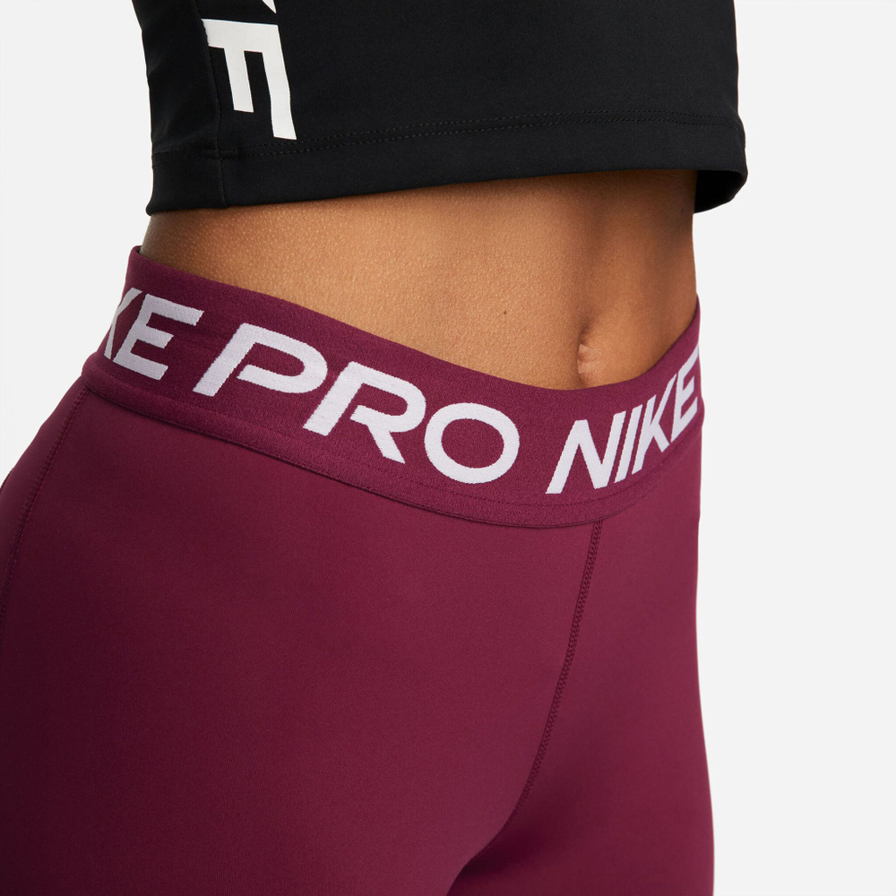 Женские теннисные брюки Nike Pro 365 Tight Women - Dark Red