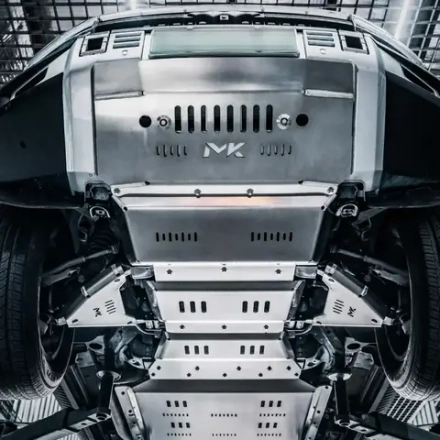 Защита днища 8мм MEIKA BYD Leopard 5 Леопард защита картера кпп двигателя