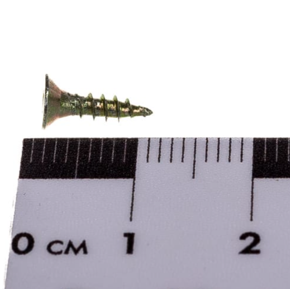 САМОРЕЗЫ СТРОЙБАТ УНИВЕРСАЛЬНЫЕ ЖЕЛТЫЕ 2,5Х10 25ШТ