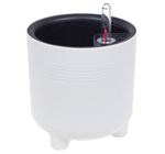 Кашпо ШЭНК 3,6л D180мм H=185мм вставка и автополив, с индикатором уровня воды, на ножках